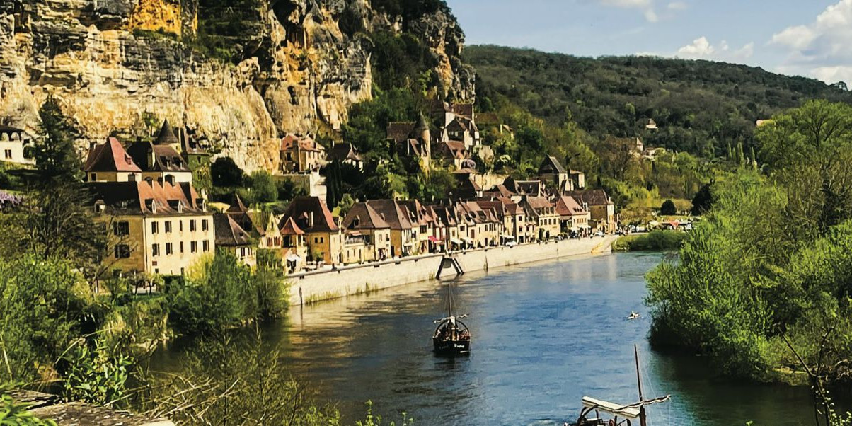 Map of Dordogne Valley