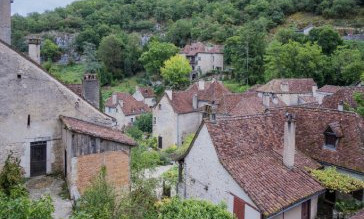 Miniature de beaux villages en Corrèze, France