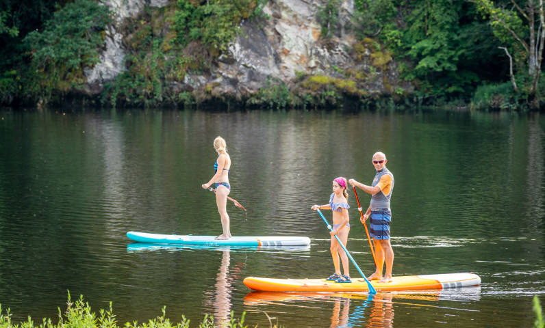 Camping avec location de paddle en Dordogne
