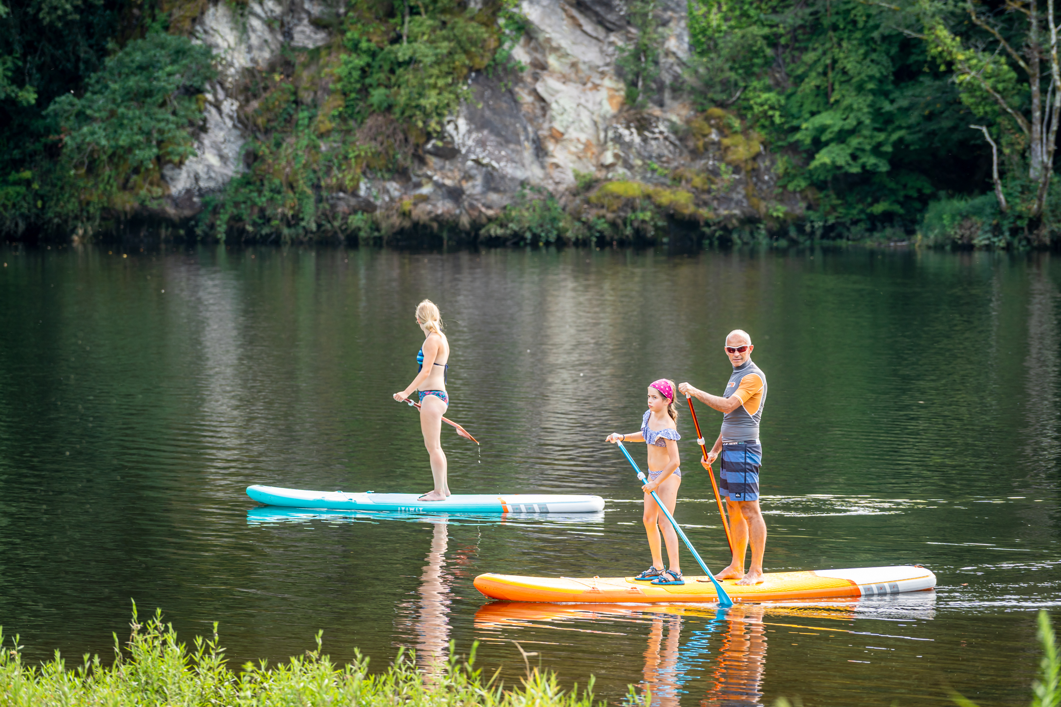 Camping avec location de paddle en Dordogne