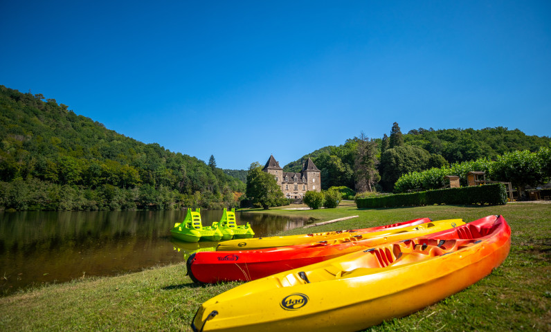 Camping Gibanel avec kayak