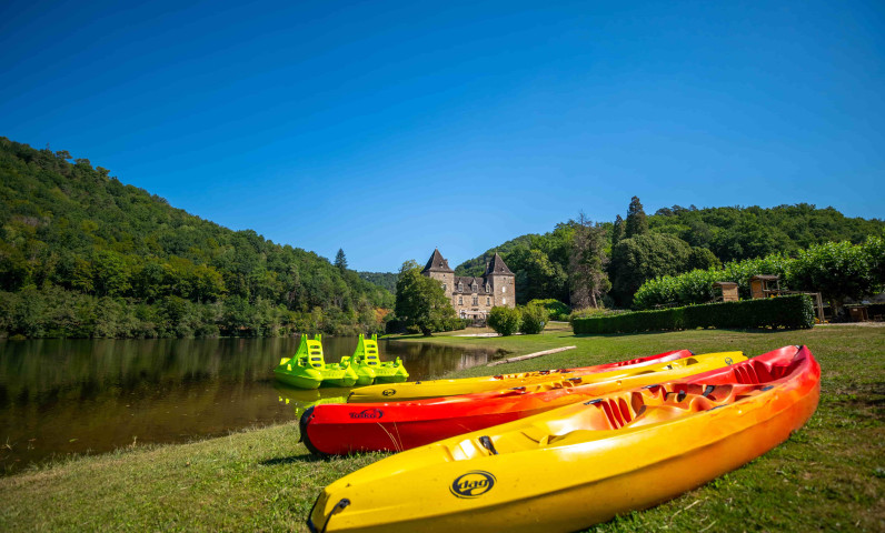 Rivière camping Gibanel