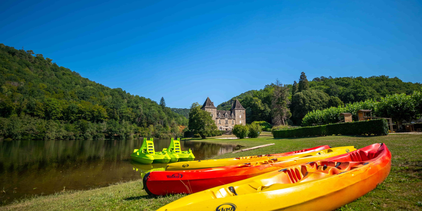 Rivière camping Gibanel