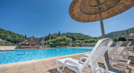 piscine chauffée camping Dordogne